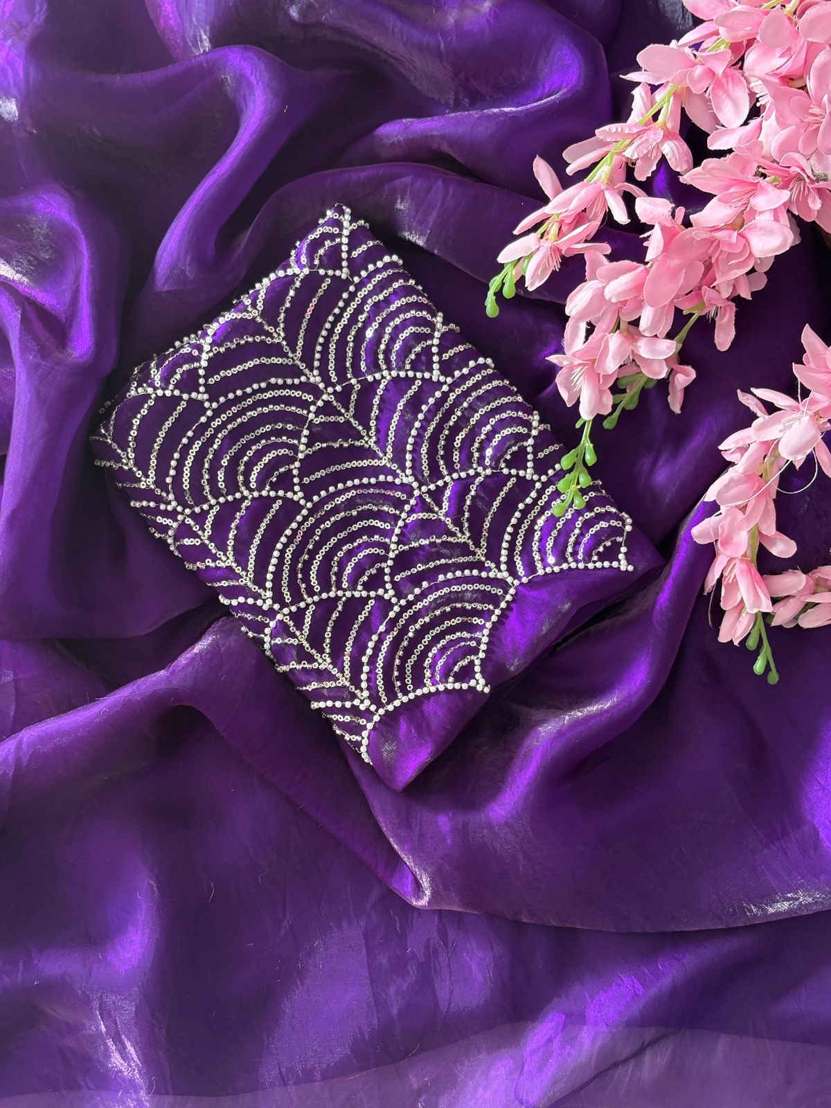 Fendy Satin Saree