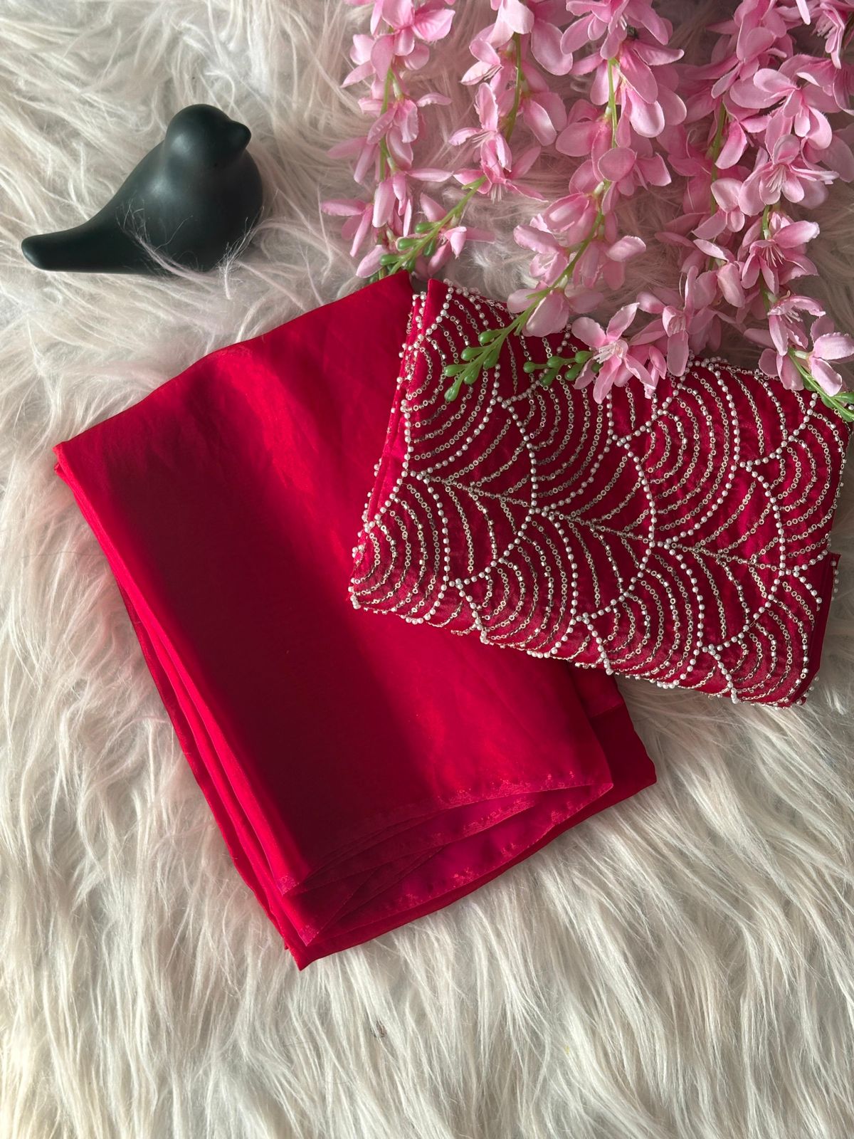 Fendy Satin Saree