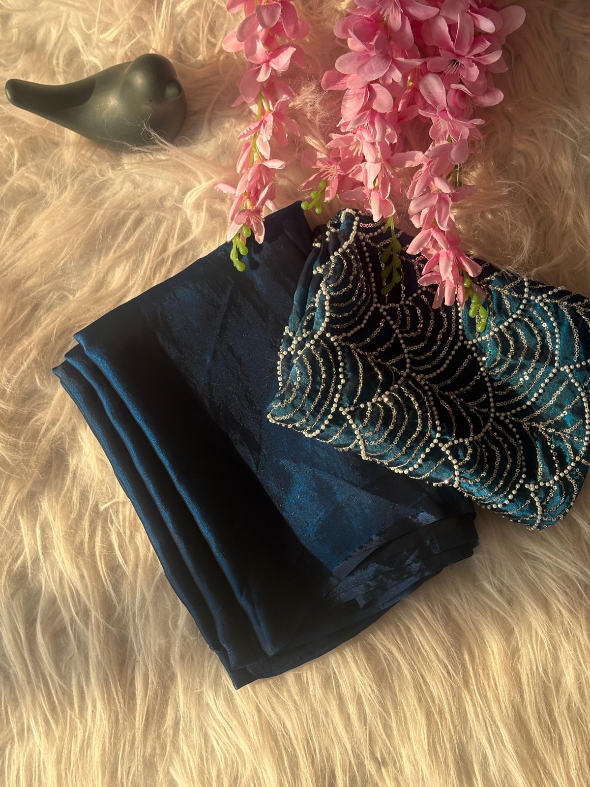 Fendy Satin Saree