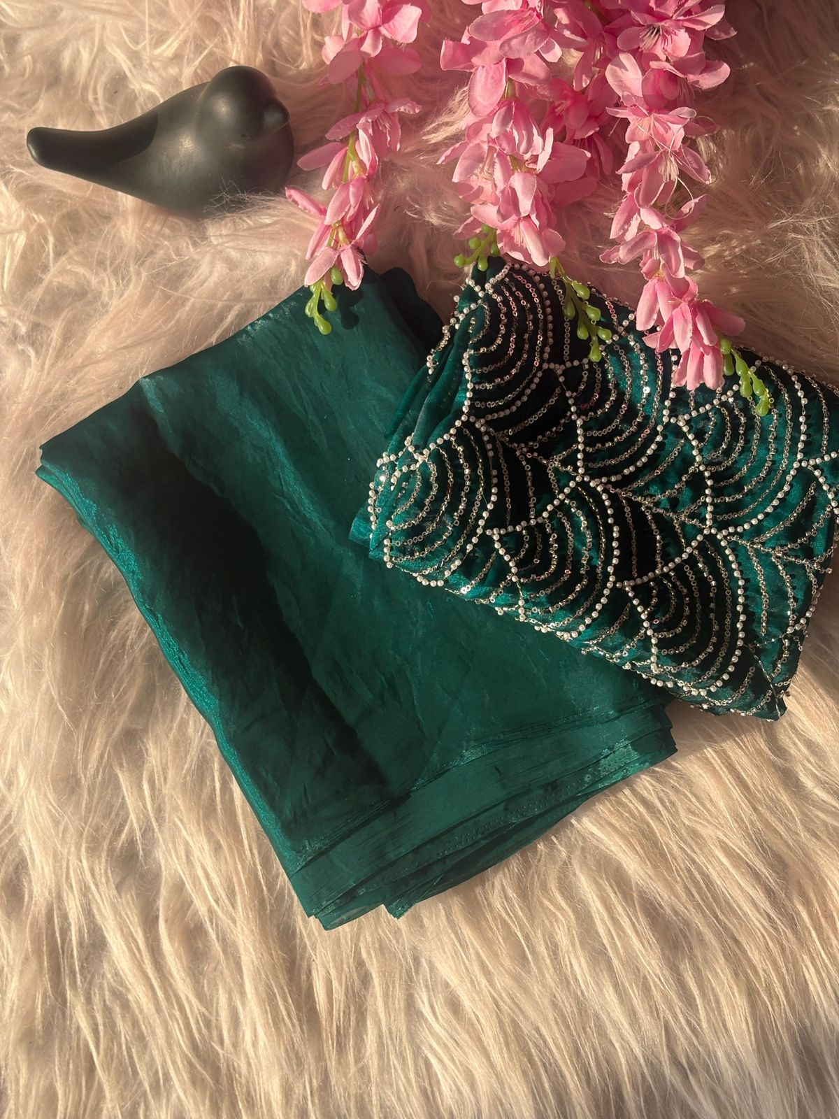Fendy Satin Saree