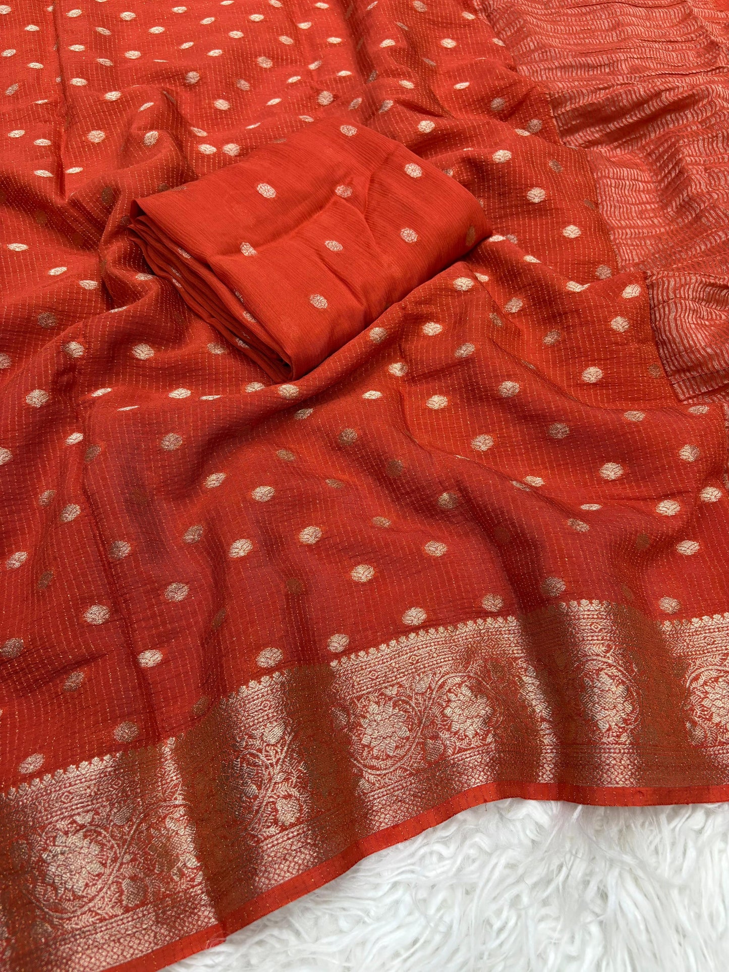 Pure Viscose Chinnon Saree