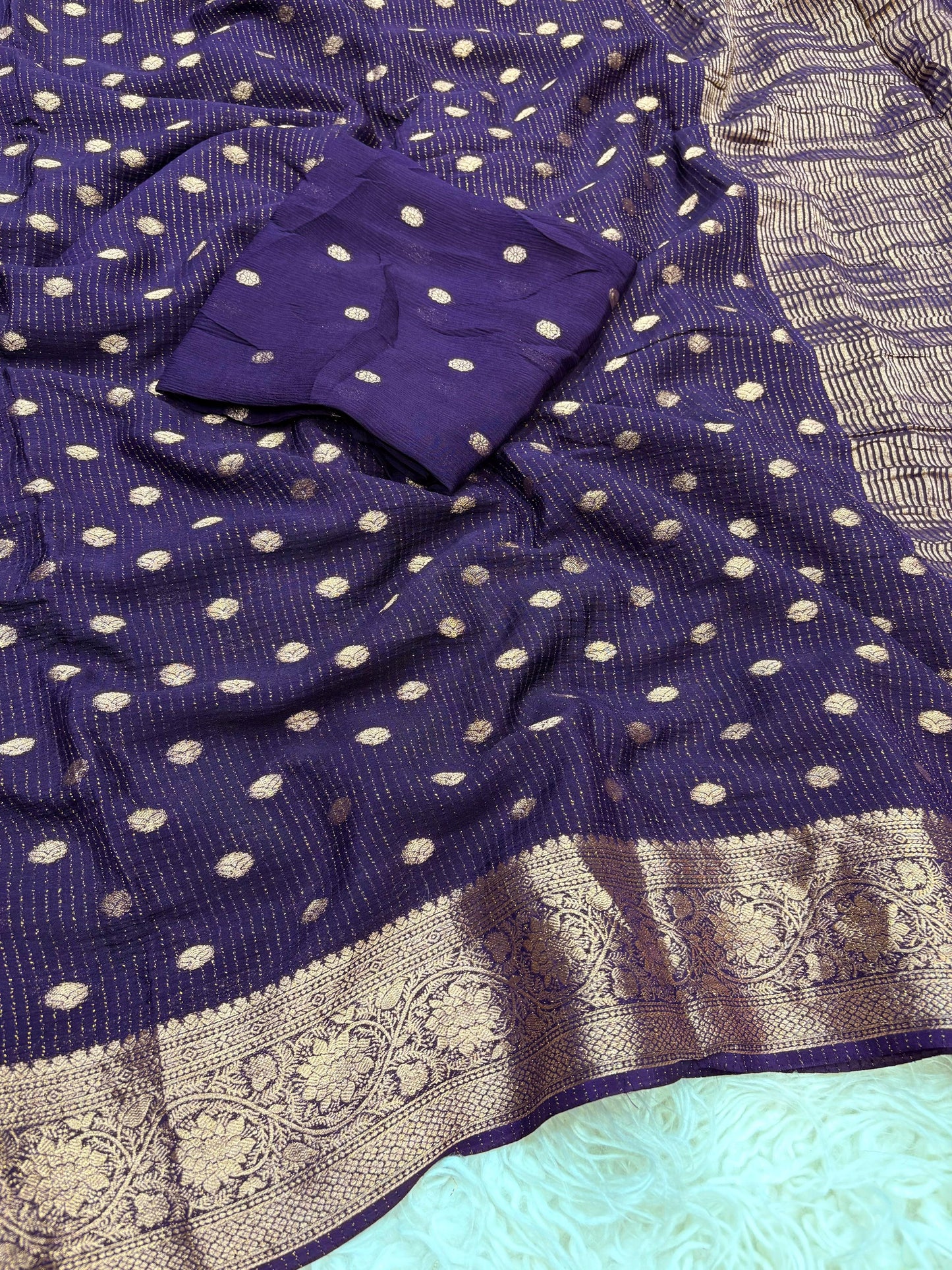 Pure Viscose Chinnon Saree