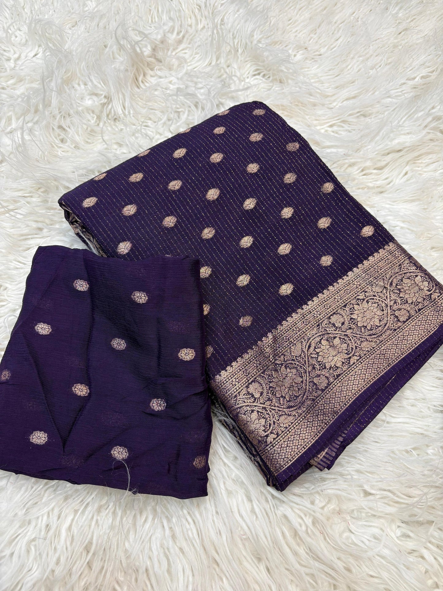 Pure Viscose Chinnon Saree