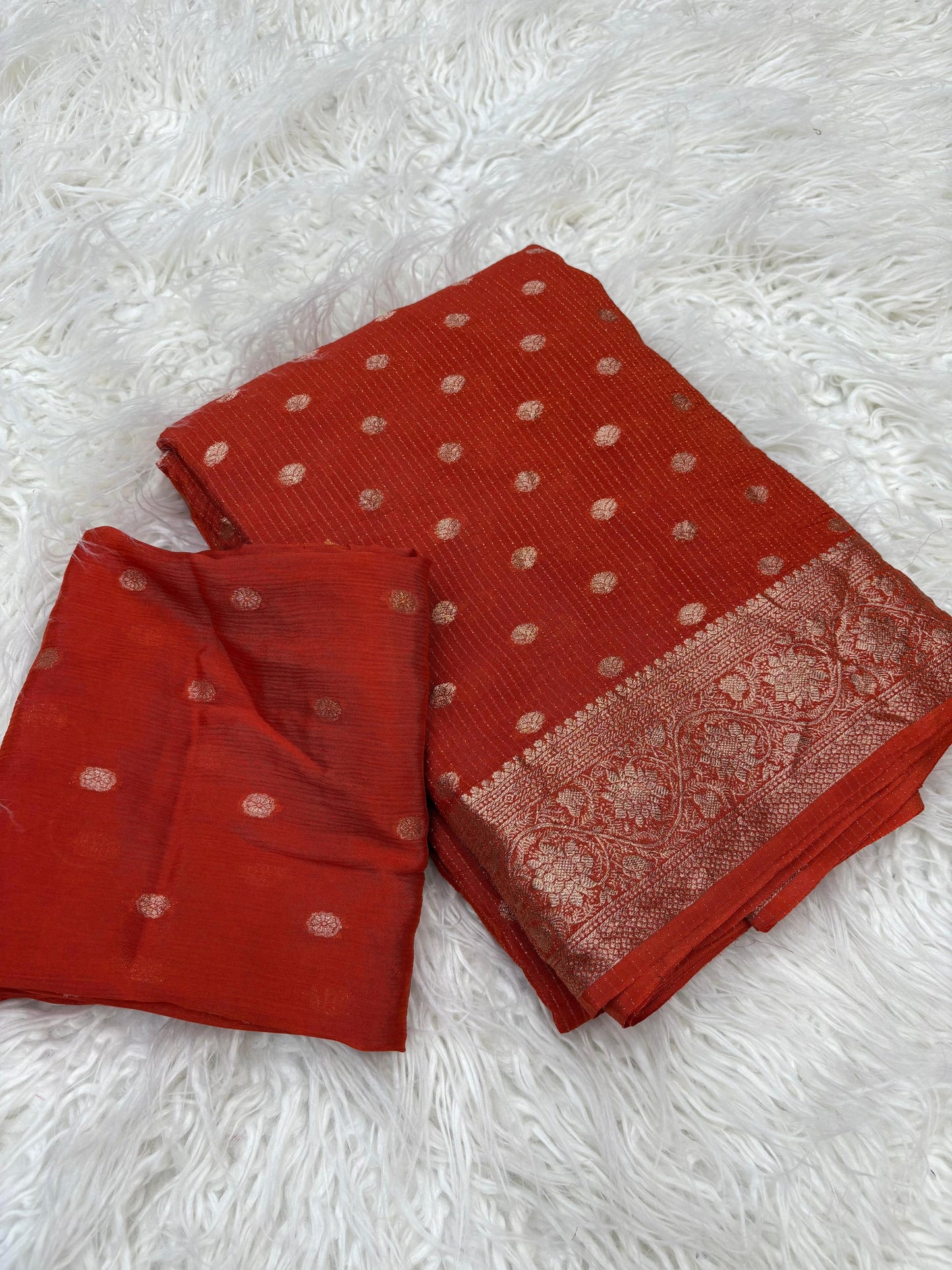 Pure Viscose Chinnon Saree